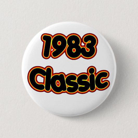1983年のクラシック 缶バッジ (正面)