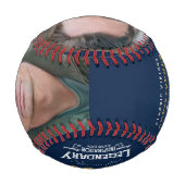 1983年の生まれ1983年モノグラム写真伝説ブルー 野球ボール (裏面)
