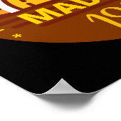 1983年の誕生日おもしろいプレゼント ポスター (角)