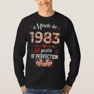 1983年フローラ39歳39誕生日Wo製 Tシャツ
