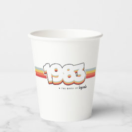 1983年伝説の誕生 紙コップ