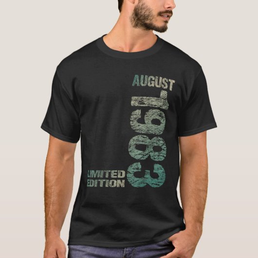 1983年威厳がある42回目誕生日1983 Tシャツ (正面)