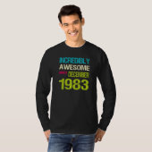 1983年素晴らし12月誕生日以来 Tシャツ (正面フル)