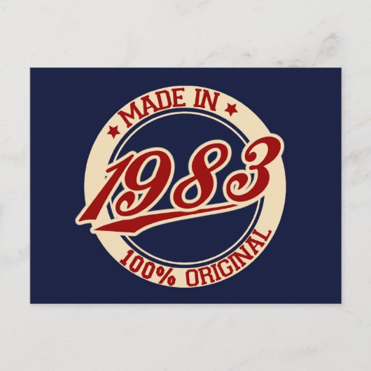 1983年製 ポストカード (正面)