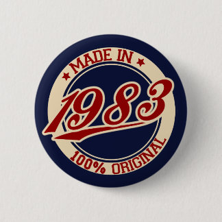 1983年製 缶バッジ