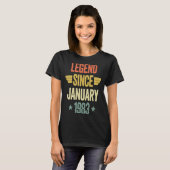 1983年1月以来の伝説 Tシャツ (正面フル)