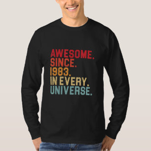 1983年39素晴らし誕生日全宇宙39Ye Tシャツ