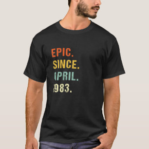 1983年4月39歳R以来39誕生日叙事詩 Tシャツ