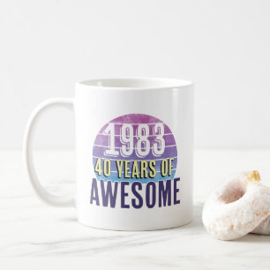 1983年4素晴らし年 コーヒーマグカップ