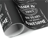 1983年40年の2023年素晴らし作 ラッピングペーパー (ロールコーナー)