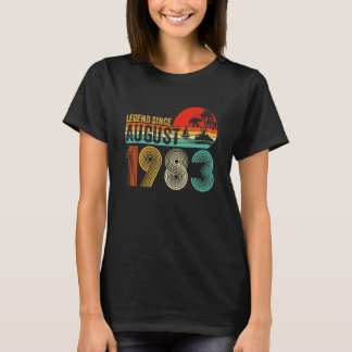 1983年40歳から40歳威厳があるのヴィンテージ伝説 Tシャツ