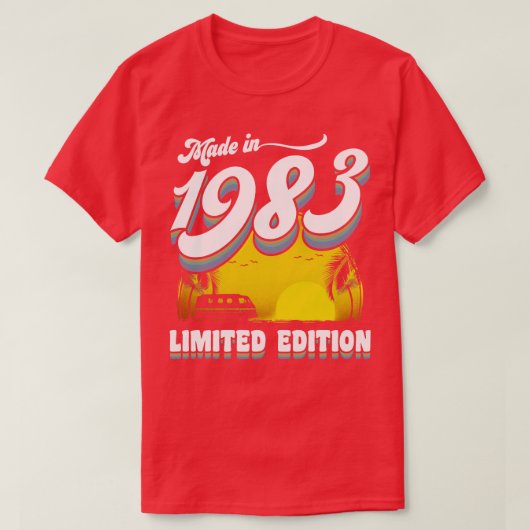 1983年40歳の誕生日プレゼント40歳の誕生日 Tシャツ (デザイン正面)