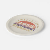 1983年40歳の誕生日 ペーパープレート (アングル)