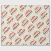 1983年40歳の誕生日 ラッピングペーパー (フラット)