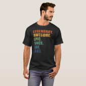 1983年5月40年男性女性周年記念40誕生 Tシャツ (正面フル)