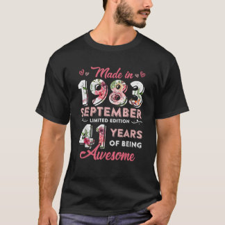 1983年9月フローラ41歳41日 Tシャツ