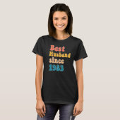 1983最高の年の男結婚性の夫は Tシャツ (正面フル)