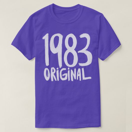 1983生まれオリジナル1983誕生年1983 Tシャツ (デザイン正面)