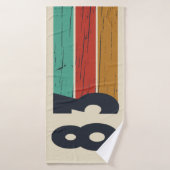 1983生まれ年のヴィンテージ誕生日ギフト バスタオル (バスタオル)