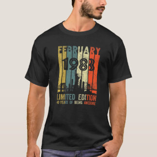 1983生まれ年2月40日 Tシャツ