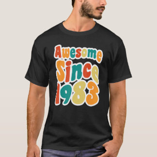 1983素晴らし年から40歳40歳の誕生日 Tシャツ