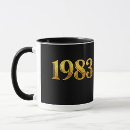 1983 ゴールド ビンテージ マグカップ - 1983年生まれのあなたへ