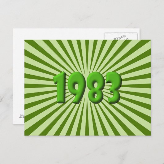 1983 ポストカード (正面/裏面)