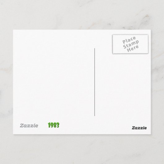 1983 ポストカード (裏面)