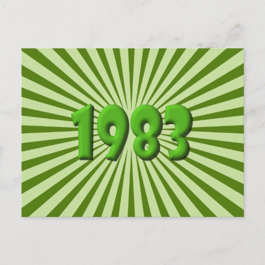 1983 ポストカード (正面)