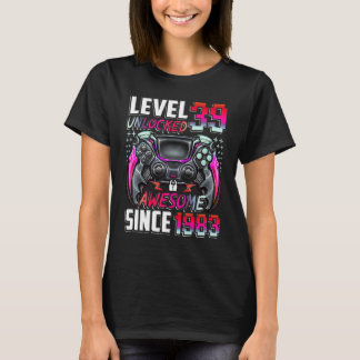 1983 39誕生日以素晴らし降のレベル39のロック解除 Tシャツ
