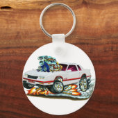 1983-88モンテカルロホワイトカー キーホルダー (正面)