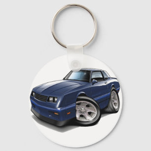 1983-88年のモンテカルロの青車 キーホルダー