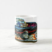 1983-88年のモンテカルロの黒い車 コーヒーマグカップ (中央)