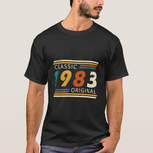 1983 Year Original Old-School Tシャツ (正面)