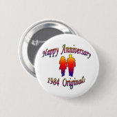 1984のカップル 缶バッジ (正面&裏面)