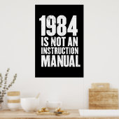 1984は取扱説明書ではない ポスター (キッチン)