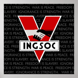 1984インスパイア年までにINGSOC ポスター
