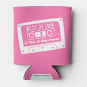 1984カスタム年40歳の誕生日カセットの最高の 缶クーラー (正面)