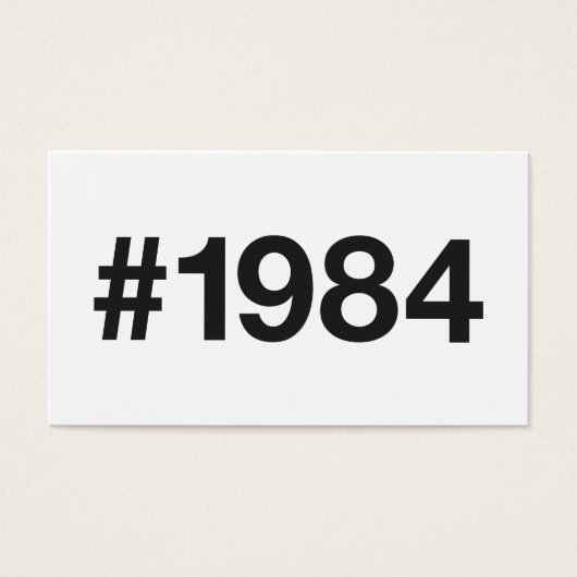 1984ハッシュタグ41誕生日記念日 (正面)