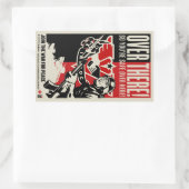 1984プロパガンダ 長方形シール (バッグ)