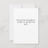 1984レトロヴィンテージテレビ40歳の誕生日 サンキューカード (裏面)