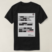 1984修正 Tシャツ (デザイン正面)