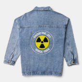 1984年から喜びを発信中 デニムジャケット (裏面)