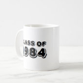 1984年のコーヒーマグのクラス コーヒーマグカップ (正面左)