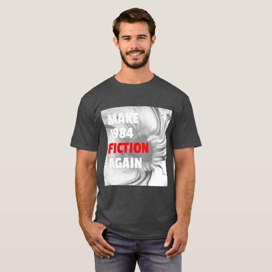 1984年のフィクションを再び作る Tシャツ (正面フル)
