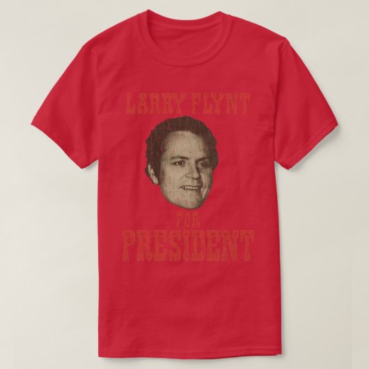 1984年のラリー・フライ Tシャツ (デザイン正面)