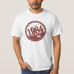 1984年のヴィンテージのビンの王冠のワイシャツ Tシャツ