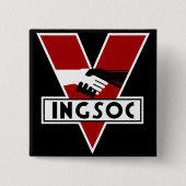 1984年のIngsoc 缶バッジ (正面)