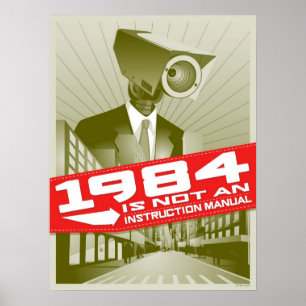1984年は使用説明書ではないです ポスター