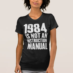 1984年は使用説明書のTシャツではないです Tシャツ